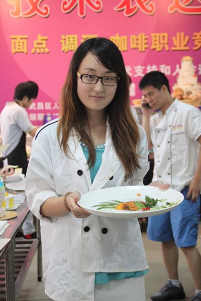武汉金领学校美女如云